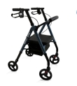 Rollator in alluminio doppia regolazione