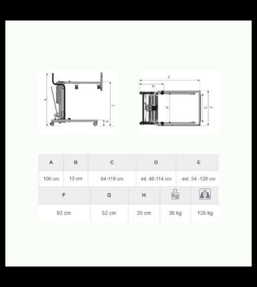 Immagine 2 di Sollevatore elettrico muevo home light moretti